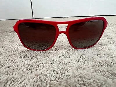 Vintage I Ski Sunglasses Lites Made In Mauritius Red Frames & Burgundy Lens • $9.99