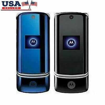 Original Motorola Krzr K1 GSM 2MP Camera Bluetooth Flip Unlocked Mobile Phone • $37