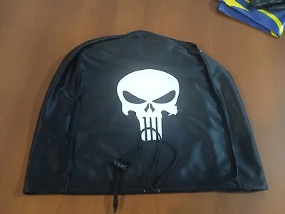Motorcycle Helmet Bag Microfiber Punisher Helmet Bag Carry Helmet Duffle Skull • $15.99