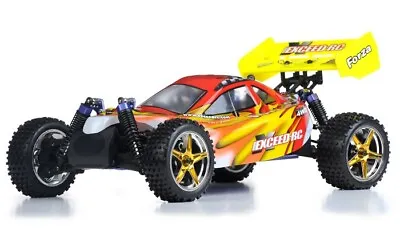 $249.95 • Buy Exceed RC Forza 1/10 Nitro Gas Car .18 Engine Remote RC RTR Buggy 4WD 2Speed