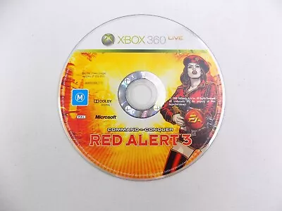 Mint Disc Only Xbox 360 Command & Conquer Red Alert 3 III - Free Postage VI-40 • $6.90