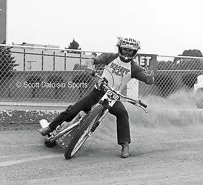 1982 BRUCE PENHALL SPEEDWAY MOTORCYCLE 16 X20  PHOTO - IN COWBOY BOOTS • $31.59