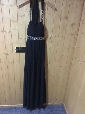 £22 • Buy EVA & LOLA Ladies Party Long Dress Size M Black