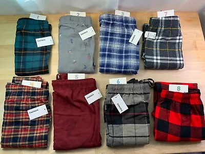 New Men's Sonoma Flannel PJ Pants-Pockets/Drawstring-Reg Or Big & Tall-U PICK!!* • $16.99