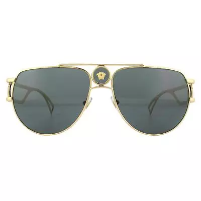 $294.80 • Buy Versace Sunglasses VE2225 100287 Gold Grey