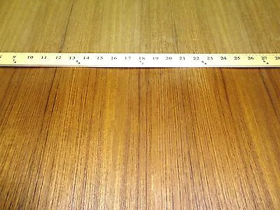 Teak Quarter Wood Veneer 24  X 24  With Paper Backer 1/40  Thickness A Grade • $45