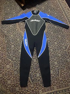 $50 • Buy GLADIATOR  3/2mm Titanium Scuba Dive  Wetsuit Black/Blue Sz XL