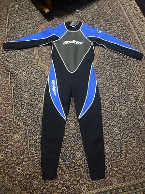 $50 • Buy GLADIATOR  3/2mm Titanium Scuba Dive  Wetsuit Black/Blue Sz XL