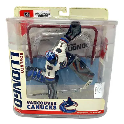 Mcfarlane NHL Roberto Luongo Vancouver Canucks White Jersey Series 15 Figure • $36.41