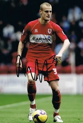 Signed David Wheater Middlesbrough Autograph Photo Bolton Oldham • £29.99