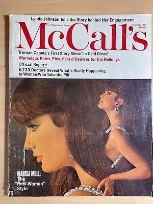 McCALL'S MAGAZINE November 1967 Truman Capote • $10