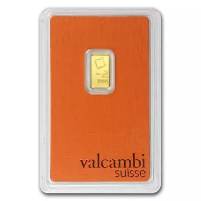 1 Gram Valcambi Suisse .9999 Fine Gold Bar In Assay • $95.31