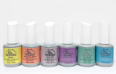 IBD Just Gel Polish 0.5oz/15ml - Set Of 6 Colors For EASTER • $44.38