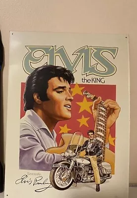 Elvis Presley  Tin / Metal Poster - Hanging Picture • $11.99