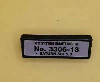 OTC 3306-13 Genisys Mentor Determinator Tech/Force Smart Insert SATURN SIR 1.0 • $14.99