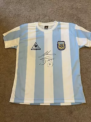 Diego Armando Maradona Signed Jersey. 100% Authentic. COA. • $3950