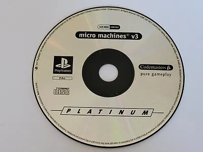 Playstation 1 Game Micro Machines V3 ( Disc Only ) • £5.29