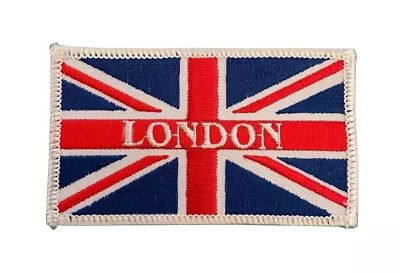 London In The Union Jack Embroidered Sew On Patch • £5.99