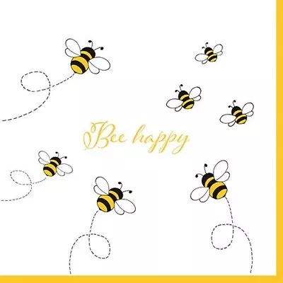 4 Lunch Paper Napkins For Decoupage Party Table Craft Be Happy Bee • £1.29