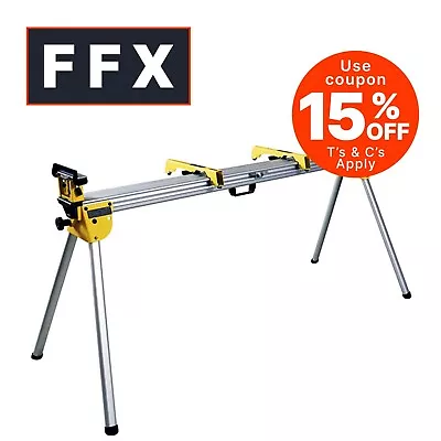 DeWalt DE7023 Universal Extendable Mitre Saw Stand Portable Brackets Supports • £159.95