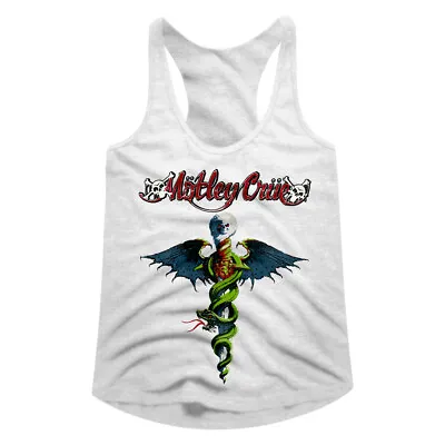 Motley Crue Dr Feel Good Album Womens Tank Top Rock Band Heavy Metal Concert • $28.50