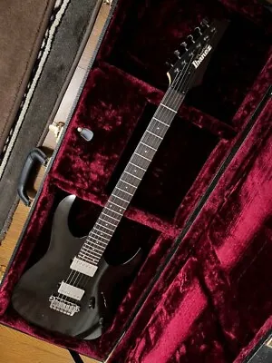 Ibanez RGA121 Prestige MOD Electric Guitar Black Relic With Soft Case • $880