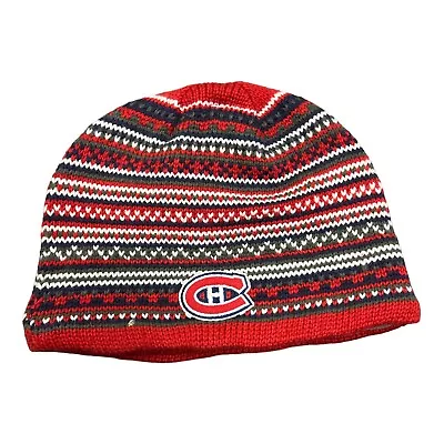 NHL Montreal Canadiens Argyle Beanie • $24.99