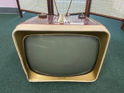 Vintage 1950s PHILCO TRANSITONE Portable Tube Television • $199