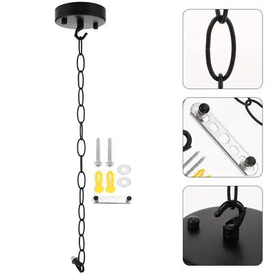  Lamp Ceiling Hanging Chain Vintage Light Hooks For Heavy Duty • £11.12