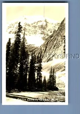 Real Photo Rppc V+8126 Mt Edith Cavell In Jasper Park • £6.79