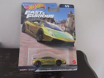 Hot Wheels HW Fast And Furious Lamborghini Gallardo LP 570-4 Superteggera • $10