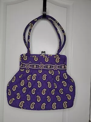 VERA BRADLEY Alice Purse Shoulder Bag  Simply Violet Purple  • $35