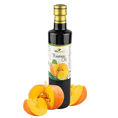 Biopurus Certified Organic Cold Pressed Styrian Pumpkin Roasted Seed Oil 500ml • £23.10