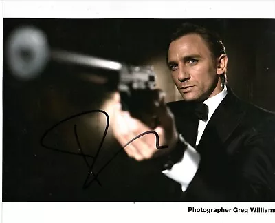  Signed Daniel Craig Casino Royale Photo 10x8 Photo James Bond Autograph COA • £145