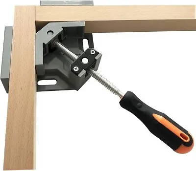 90 Degree Corner Clamp Single Handle Loaded Right Angle Clamp Adjustable Swing • $19.99