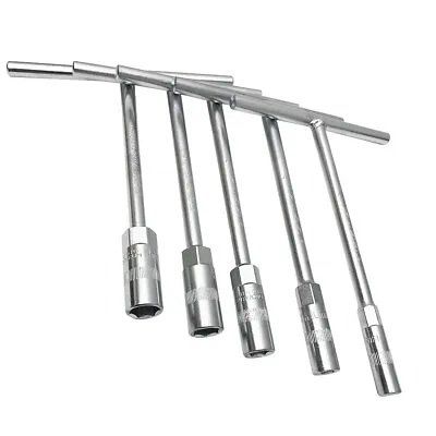 Pit Posse Metric T-Handle Socket Wrench Set Mini Tool Kit Compact - 5 Piece Set • $21.95