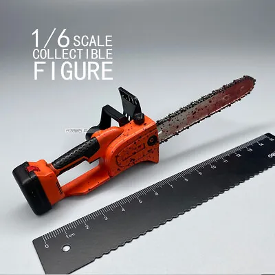 1/6 Scale Chainsaw Weapon Scene Props Model Fit 12  TBL Action Figure Body Toys • $30.99