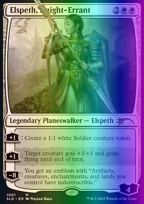 MTG Elspeth Knight-Errant (1001/1455) Secret Lair Drop Series NM FOIL • $9.95