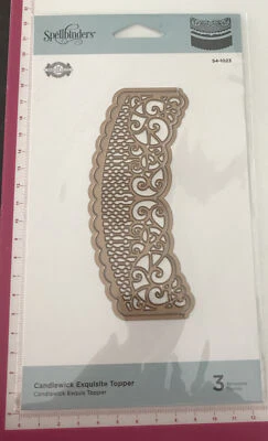 $20.42 • Buy Spellbinders Dies ~Candlewick Exquisite Topper ~ S4-1023 ~ 3pc~Sizzix Compatible