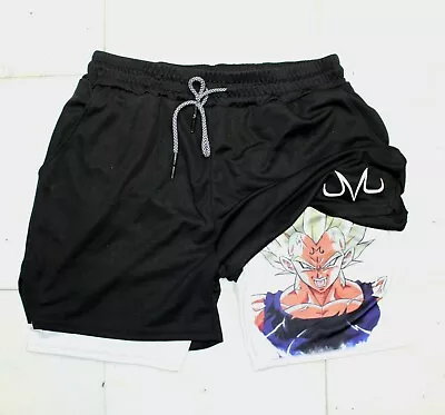 Majin Vegeta  Gym Shorts  Anime  • $41.99