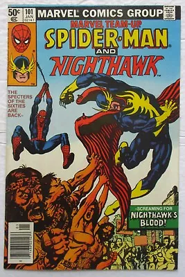 Marvel Team-Up #101 Newsstand Bronze Age Marvel Comic Book 1981 FN/VF • $1.49