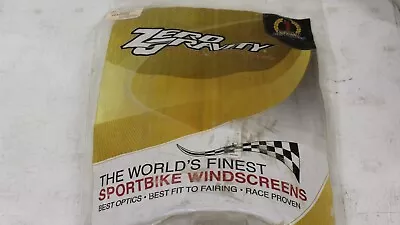 '08-'13 Yamaha YZF-R6 Zero Gravity Double Bubble Clear Windscreenpart 16-580-01 • $99.99