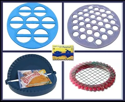 4 Pcs./lot MAKER MOLD VARENIKI + PELMENI + CHEBUREKI+ SALAD   +gift From Ukraine • $39.99