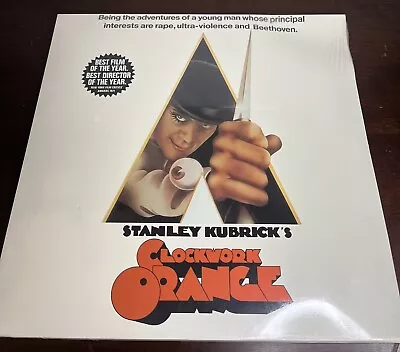 New Sealed Vintage Clockwork Orange Laserdisc • $45