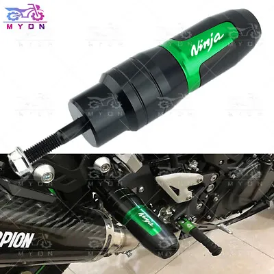 Motorcycle Crash Pad Exhaust Slider Protector For Kawasaki Ninja 650 400 300 250 • $27.90