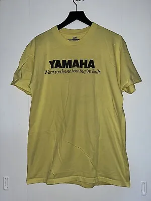 Vintage Late 1970s Yamaha Hanes T Shirt XL USA Superman Arizona Husqvarna Beefy • $50