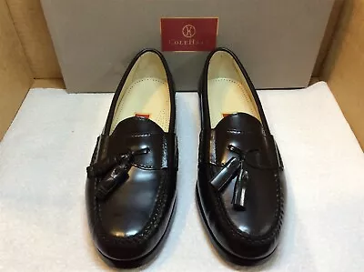 New Cole-Haan Pinch Tassel 7E Black {56R}  • $69.99