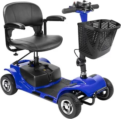 2024 4 Wheels Mobility Scooter Power Wheelchair Folding Electric For Home Travel • $549.99