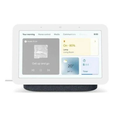 $148.50 • Buy Google Nest 2 Hub HD Touch Smart Display & Home Assistant Charcoal GA01892-AU