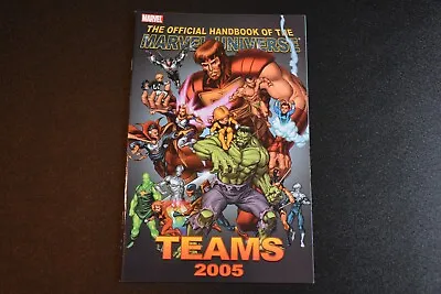 The Official Handbook Of The Marvel Universe Teams 2005 VF • £5